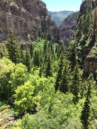 Hanging Lake Colorado - Onderweg