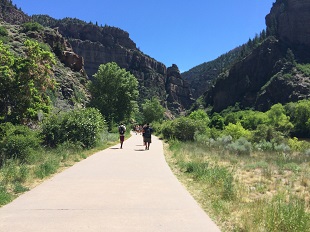 Hanging Lake Colorado - Weg naar de Trail