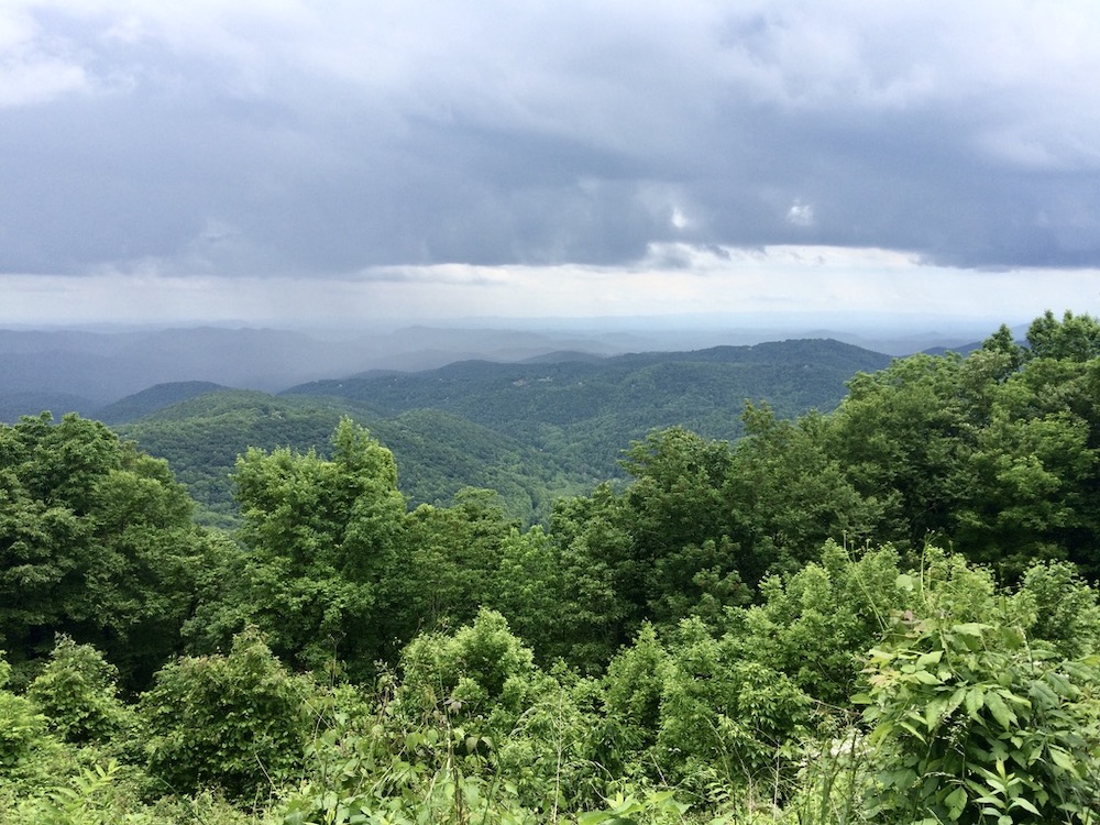 Voorbeeldroute Washington DC - Miami - Blue Ridge Parkway