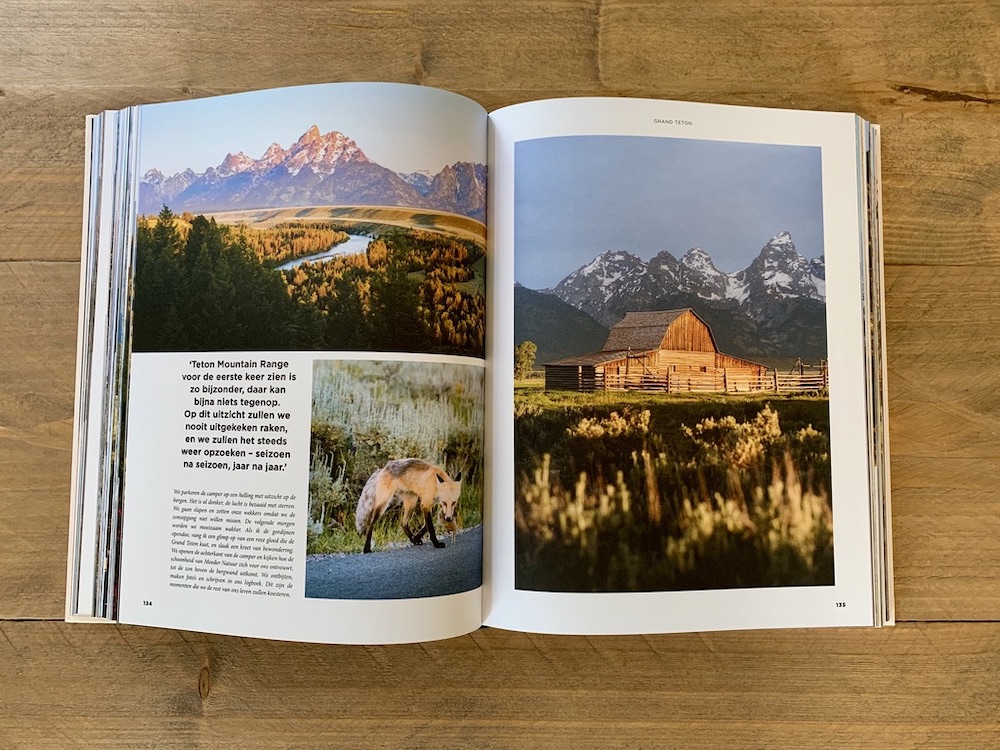 Boek Roaming America - National Parks info