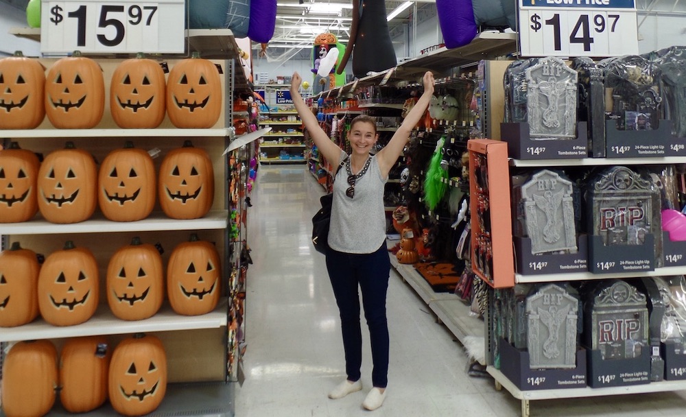 Halloween in Amerika - In de Walmart